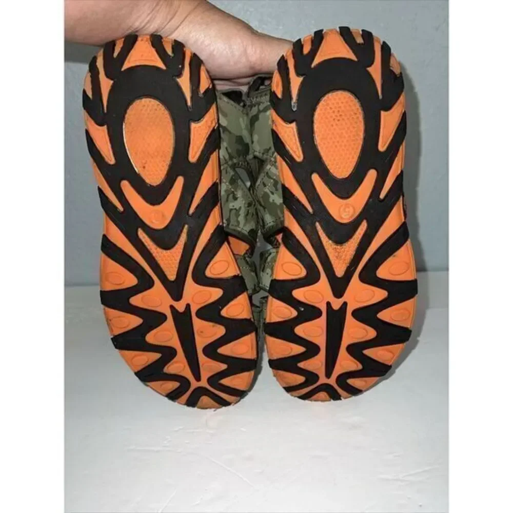 There A Bouts Cascade Strap Kids‎ Camo Sandal Shoe Size 5